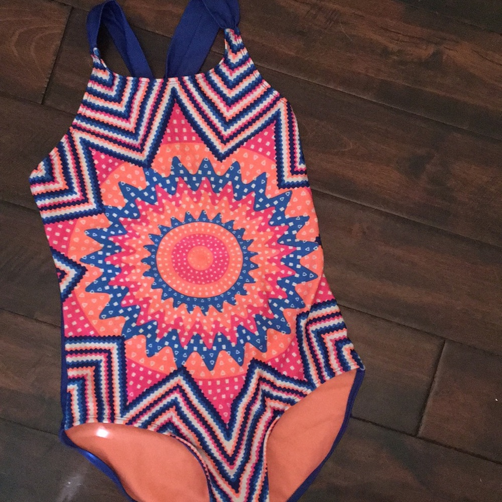 cat and jack colorful swimsuit